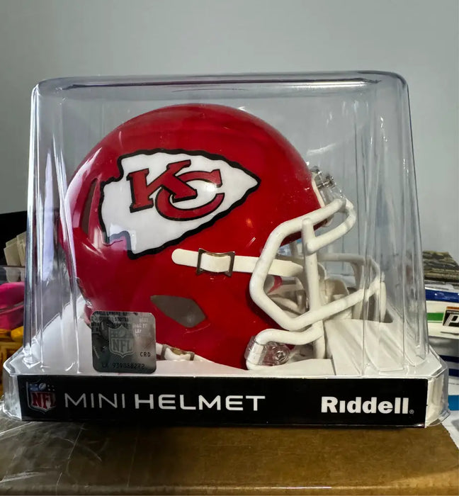 Kansas City Chiefs Mini Speed Football Helmet - NFL Helmets