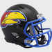 Kansas Jayhawks NCAA Mini Speed Football Helmet Black- NCAA Helmets