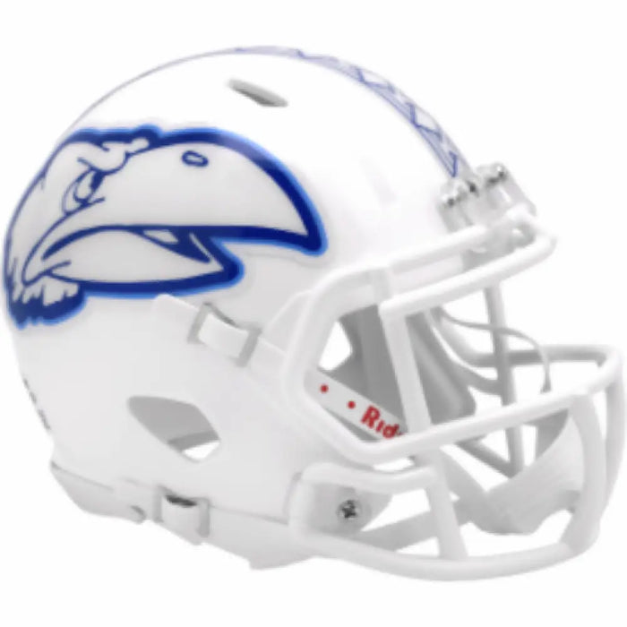 Kansas Jayhawks NCAA Mini Speed Football Helmet White- NCAA Helmets