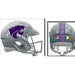 Kansas State Wildcats Full Size Speed Replica Football Helmet Dublin- NCAA. Helmets