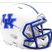 Kentucky Wildcats NCAA Mini Speed Football Helmet White- NCAA Helmets