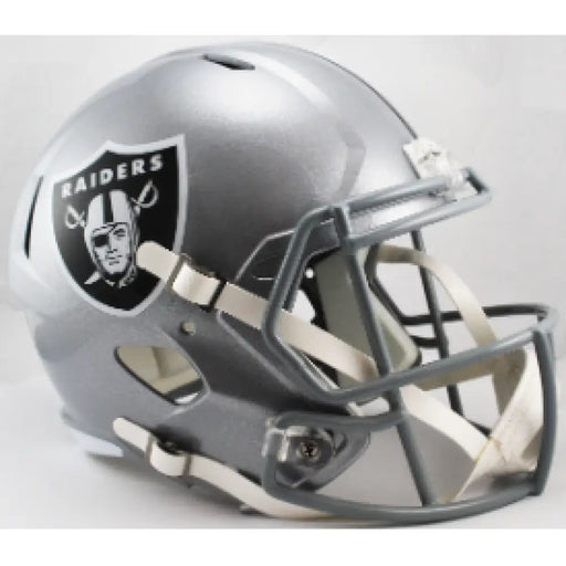 Las Vegas Raiders Full Size Speed Replica Football Helmet - NFL Helmets