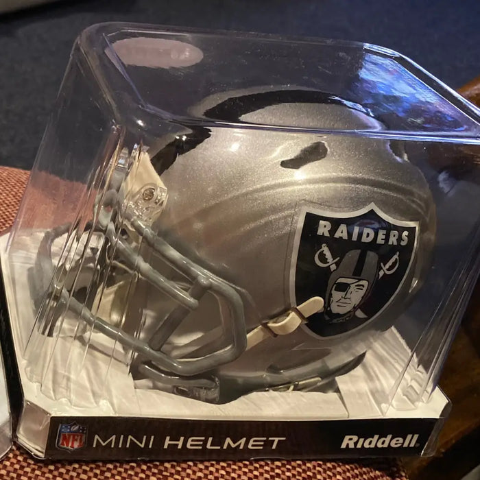 Las Vegas Raiders NFL Mini Speed Football Helmet Helmets