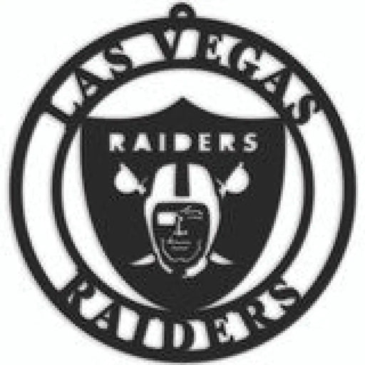Las Vegas Raiders Sign Door Hanger 16 Inch Sports Collectibles