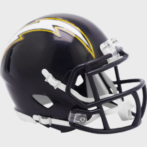 Los Angeles Chargers 1988 to 2006 Riddell Mini Speed Throwback Helmet - NFL Helmets
