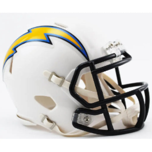 Los Angeles Chargers 2007 to 2018 Riddell Mini Speed Throwback Helmet - NFL Helmets