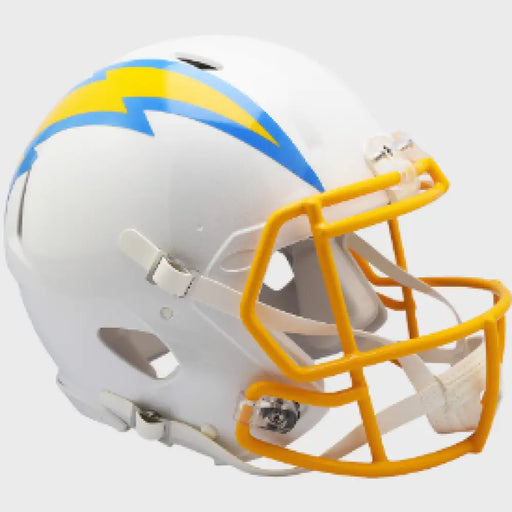 Los Angeles Chargers Full Size Authentic Revolution Speed Football Helmet - NFL Helmets
