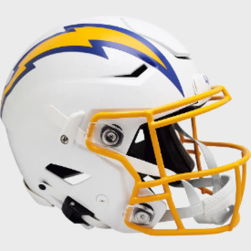 Los Angeles Chargers Full Size Authentic SpeedFlex Football Helmet Color Rush Royal - NFL Helmets