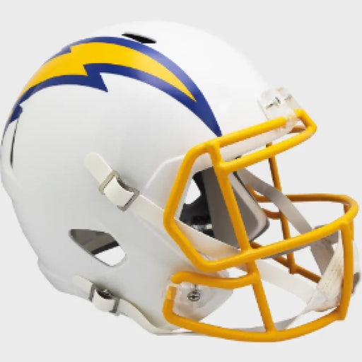 Los Angeles Chargers Full Size Speed Replica Football Helmet Color Rush Royal - NFL Helmets