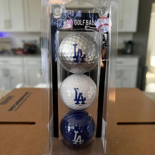 Los Angeles Dodgers 3 Pack of Golf Balls Golf Balls