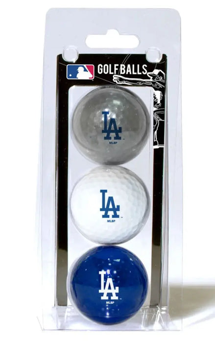 Los Angeles Dodgers 3 Pack of Golf Balls Golf Balls