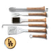 Los Angeles Dodgers ’6 TOOL PLAYER’ BBQ Tool Set 6