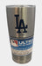 Los Angeles Dodgers Travel Tumbler 20oz Ultra Silver Tumbler