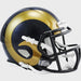 Los Angeles Rams 2000 to 2016 Riddell Mini Speed Throwback Helmet - NFL Helmets