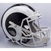 Los Angeles Rams Full Size Authentic Speed Football Helmet White Horn - NFL Helmets