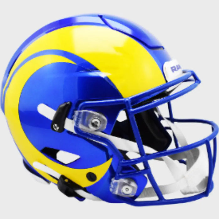 Los Angeles Rams Full Size Authentic SpeedFlex Football Helmet - NFL Helmets