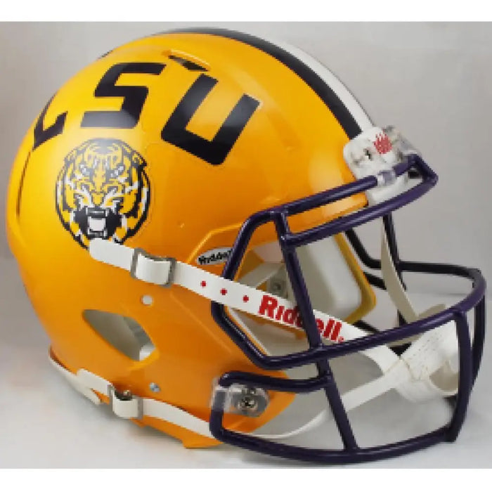 LSU Tigers Full Size Authentic Speed Football Helmet - NCAA Helmets