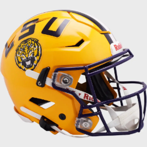 LSU Tigers Full Size Authentic Speedflex Football Helmet - NCAA Helmets