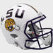 LSU Tigers Full Size Speed Replica Football Helmet White - NCAA Helmets