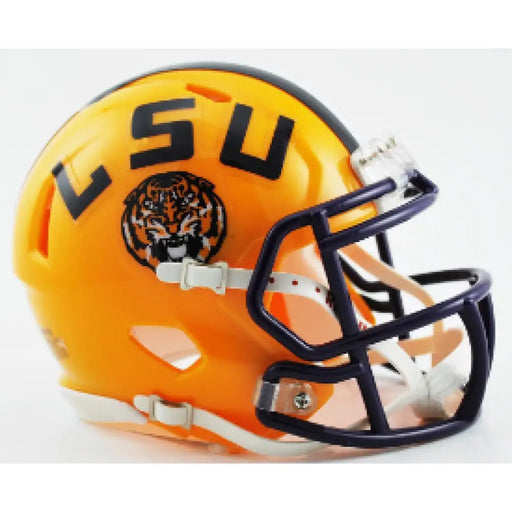 LSU Tigers Mini Speed Football Helmet - NCAA Helmets