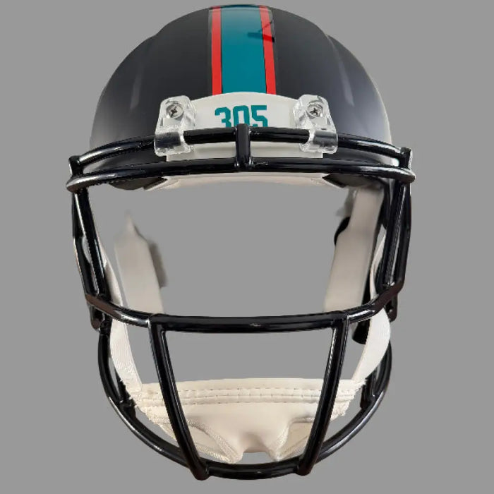Miami Dolphins FulL Size Authentic Speed Football Helmet 2025 Rivalries - NFL Helmets