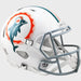 Miami Dolphins Full Size Authentic Speed Football Helmet Tribute - NFL Helmets
