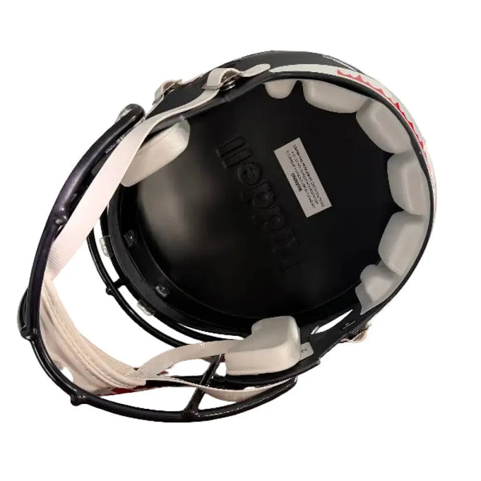 Miami Dolphins Full Size Speed Replica Football Helmet 2025 Rivalries - NFL Helmets