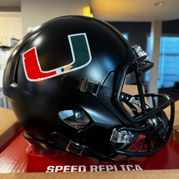 Riddell NCAA Miami Hurricanes Speed Full Size Replica Helmet