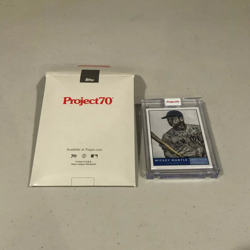 Mickey Mantle 2021 Topps Project 70 Card by Lauren Taylor #473