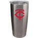 Minnesota Twins Travel Tumbler 20oz Ultra Silver Tumbler