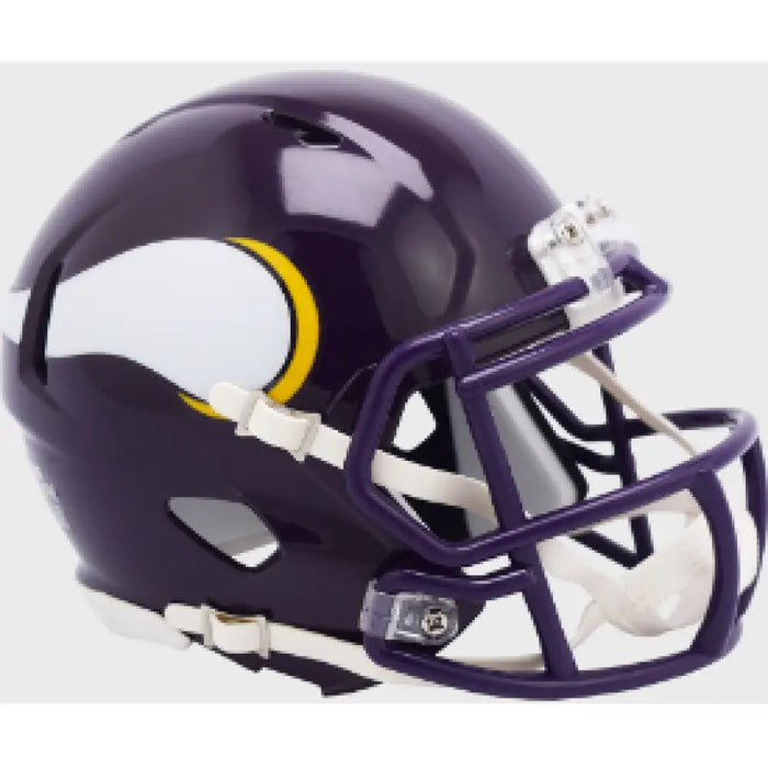 Minnesota Vikings 1983 to 2001 Riddell Mini Speed Throwback Helmet NFL Helmets