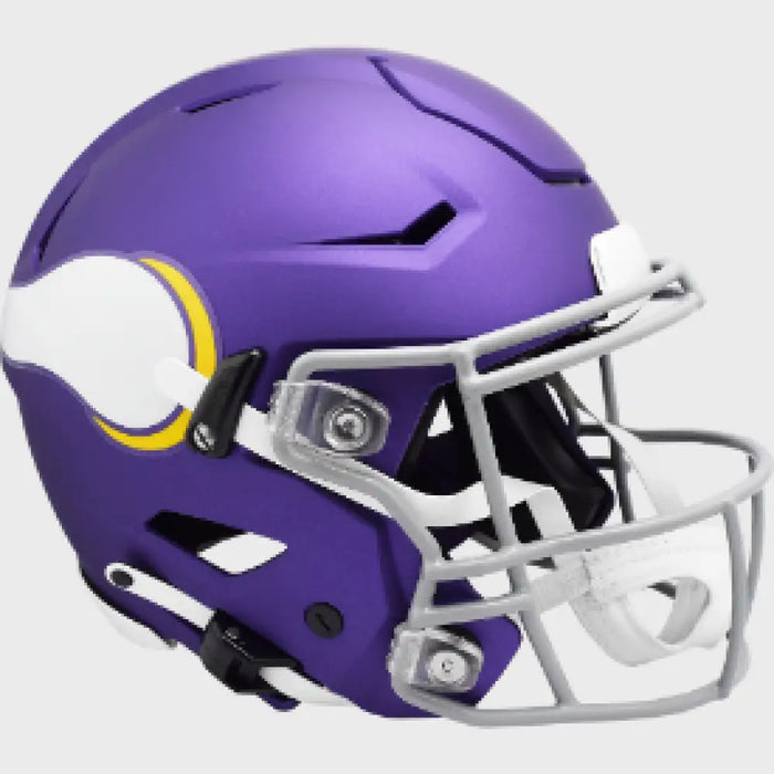 Minnesota Vikings Full Size Authentic SpeedFlex Football Helmet Tribute - NFL Helmets