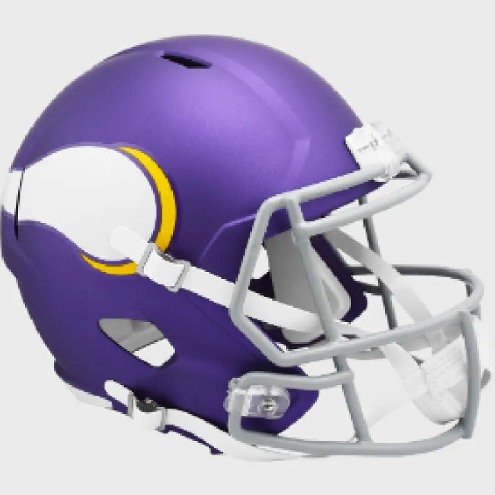 Minnesota Vikings Full Size Speed Replica Football Helmet Tribute - NFL. Helmets