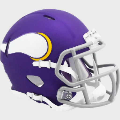 Minnesota Vikings NFL Mini Speed Football Helmet Tribute Helmets