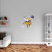 Minnesota Vikings - RealBig Logo Collection - Official NFL - Reusable Vinyl Wall Decals MEDIUM Logo +2 Decals (25’’W x
