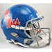Mississippi (Ole Miss) Rebels Full Size Speed Replica Football Helmet Powder Blue - NCAA Helmets