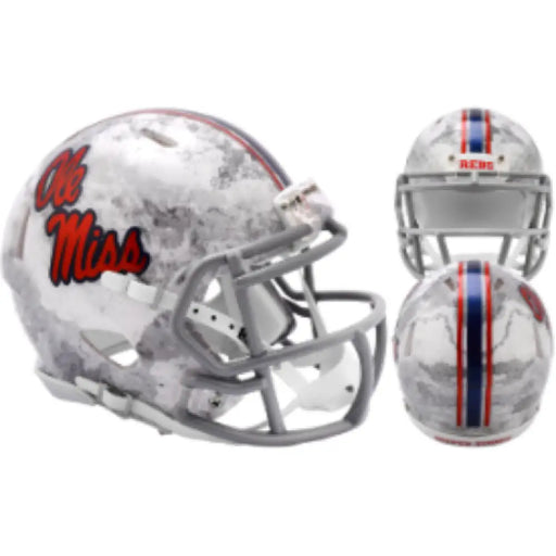 Mississippi (Ole Miss) Rebels NCAA Mini Speed Football Helmet RealTree Camo- NCAA Helmets