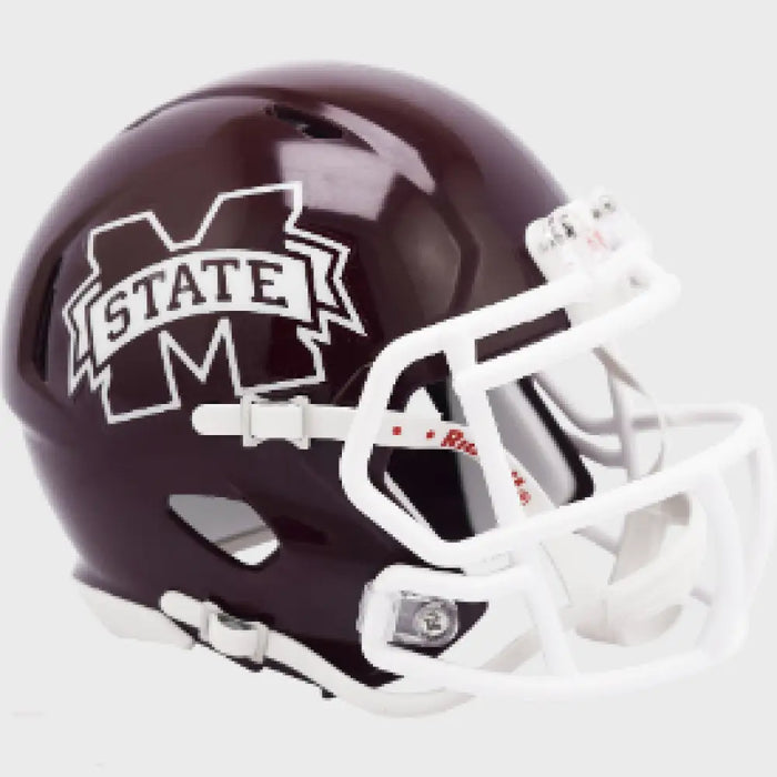 Mississippi State Bulldogs Full Size Speed Replica Football Helmet M State- NCAA Helmets