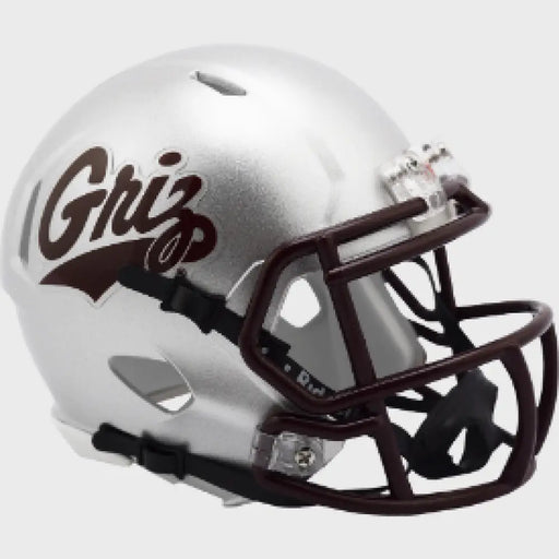 Montana Grizzlies NCAA Mini Speed Football Helmet - NCAA Helmets