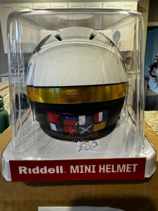 Navy Midshipmen Mini Speed Football Helmet Anchor - NCAA Helmets