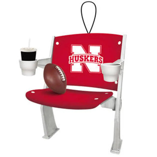 Nebraska Cornhuskers Ornament Stadium Chair Design Ornaments