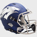 Nevada Wolfpack Full Size Speed Replica Football Helmet Matte Navy NCAA Helmets