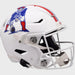 New England Patriots Full Size 1982 to 1989 SpeedFlex Throwback Football Helmet - NFL Helmets