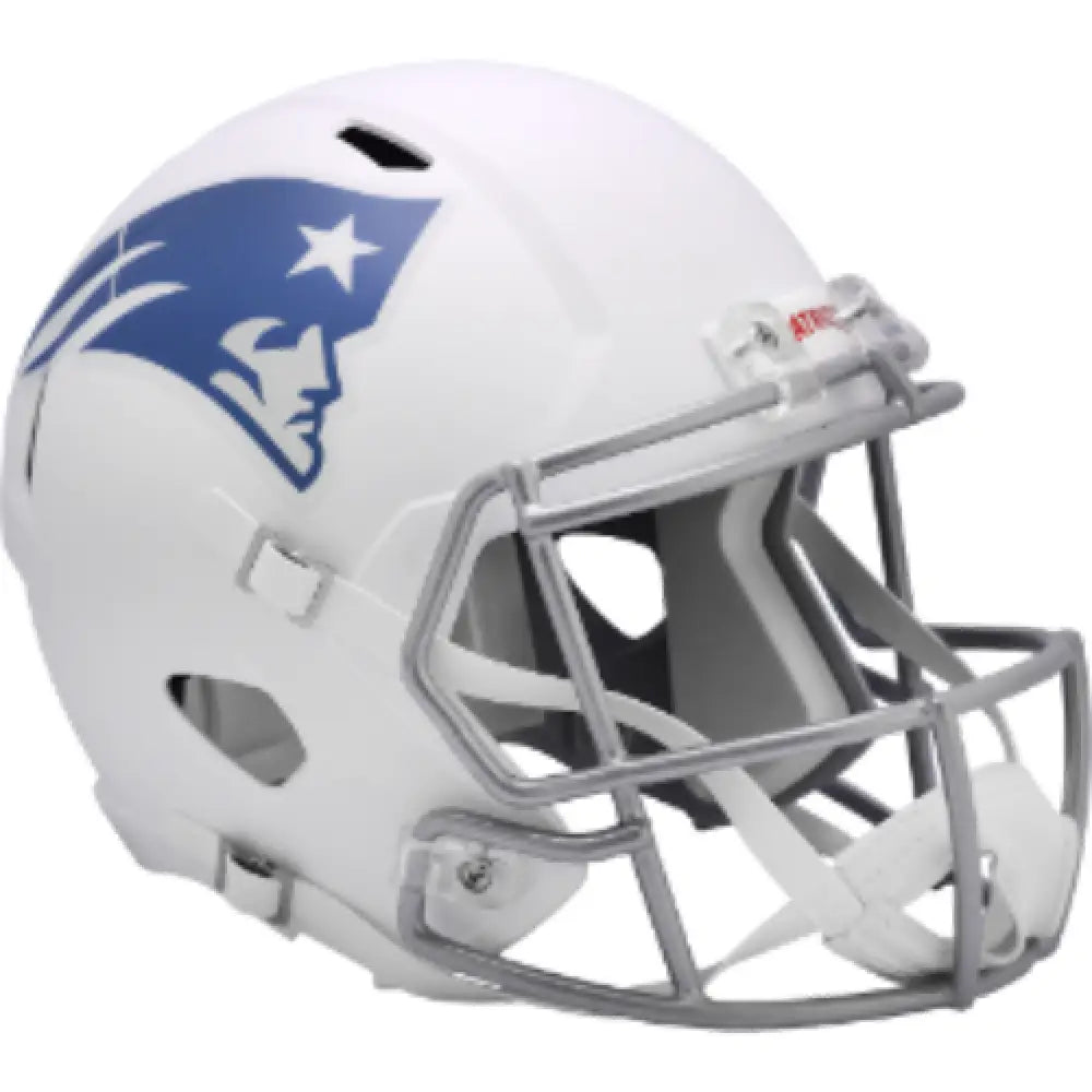 New England Patriots Full Size Speed Replica Football Helmet 2025 Riva ...