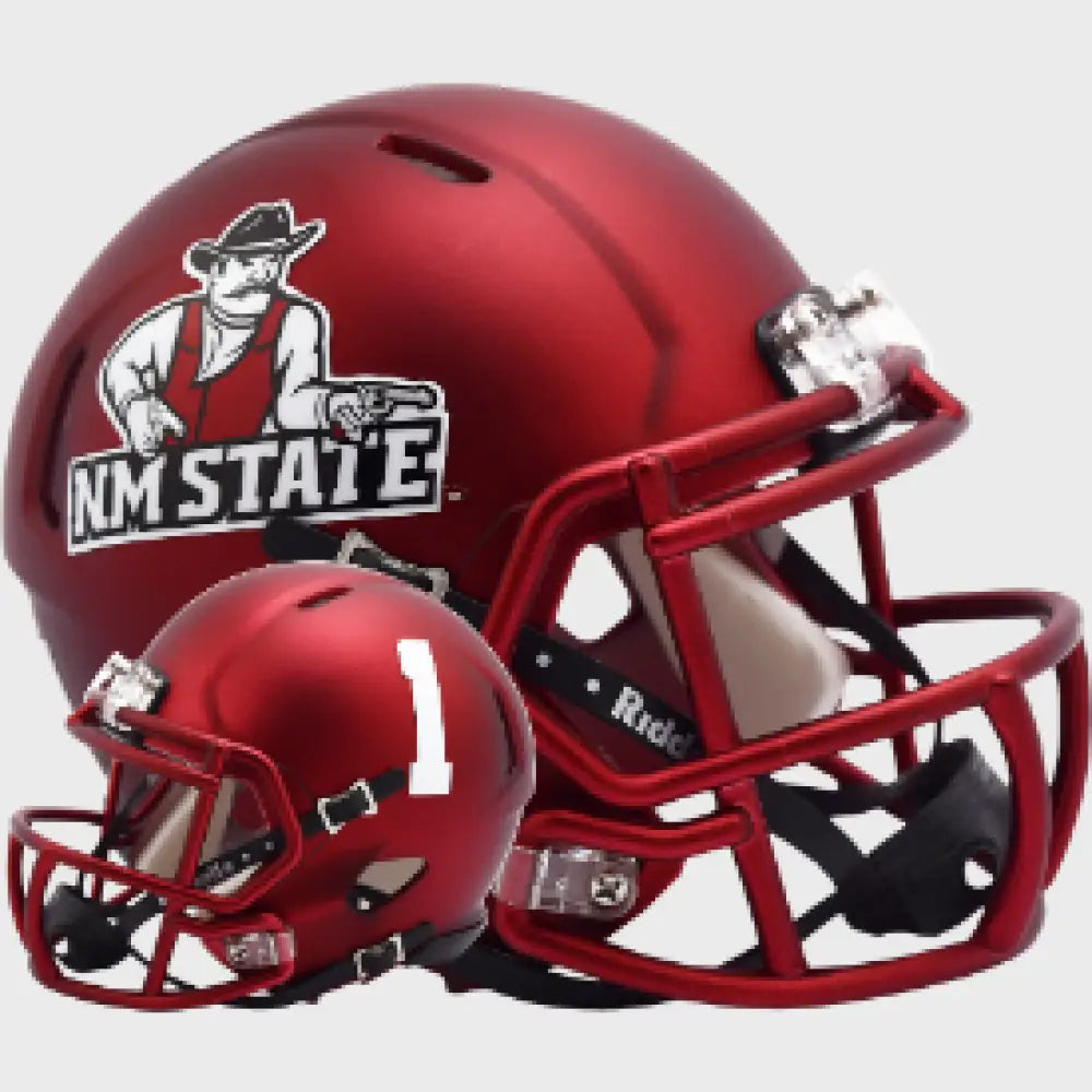 anodized football helmet New Mexico State Aggies Mini Speed Gray Camouflage Bike Helmet Matte Black Batman HNJ Motorcycle Helmet with Clear Visor Official team logos and Color:Panther Blue