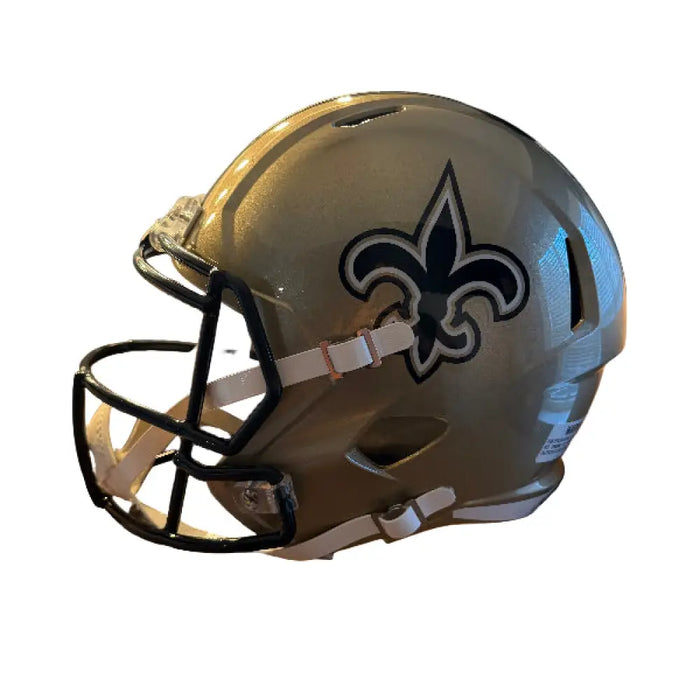 New Orleans Saints Full Size Speed Replica Football Helmet - NFL Helmets