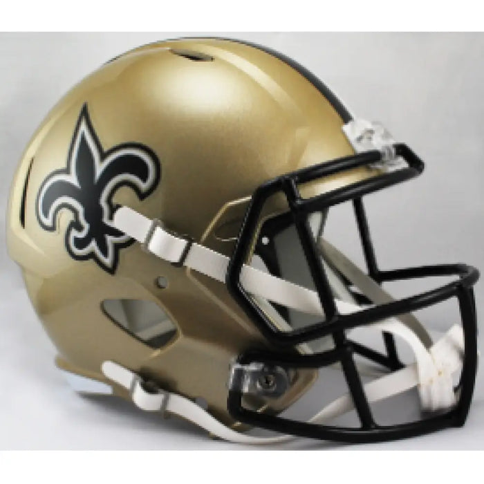 New Orleans Saints Full Size Speed Replica Football Helmet - NFL Helmets