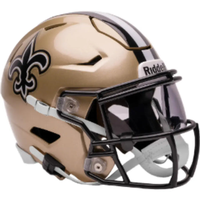 New Orleans Saints Mid Sized SpeedFlex Helmet - NFL Helmets
