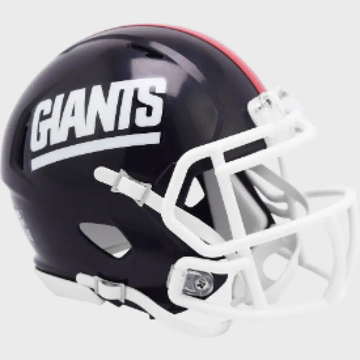 New York Giants 1981 to 1999 Riddell Mini Speed Throwback Helmet - NFL Helmets