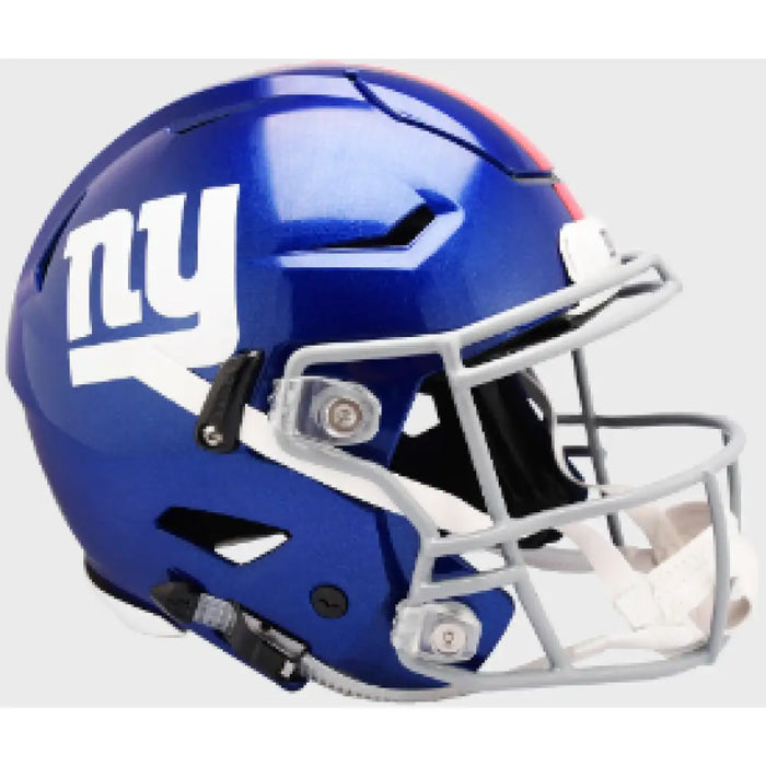 New York Giants Full Size Authentic SpeedFlex Football Helmet - NFL Helmets
